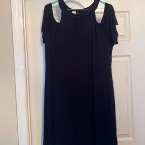 3X Little Black Mini Dress